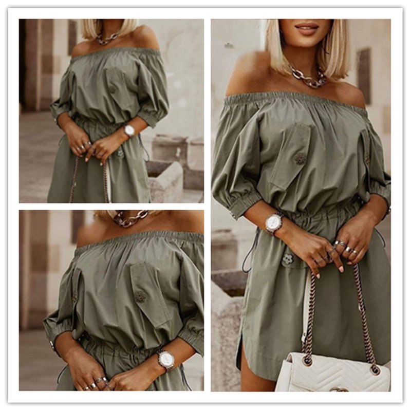 Vestido Tipo Blusón